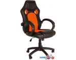 Кресло Меб-ФФ MF-2008H (черный/оранжевый)