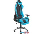 Кресло Меб-ФФ MF-6005 (черный/синий)