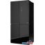 Четырёхдверный холодильник CENTEK CT-1756 NF Black Glass в Гродно фото 2