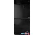 Четырёхдверный холодильник CENTEK CT-1756 NF Black Glass