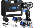 Гайковерт Deko DKIS20 063-4033 (с 2-мя АКБ, кейс)