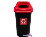 Контейнер для раздельного сбора мусора Plafor Sort Bin 9018167 (черный/красный)