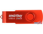 USB Flash SmartBuy Twist Dual Type-C/Type-A 256GB (красный)