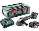 Угловая шлифмашина Metabo W 18 L 9-125 602247510 (с 2-мя АКБ, кейс)