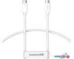 Кабель Baseus Superior Series 2 USB4 Full-Function Fast Charging Cable 240W USB Type-C - USB Type-C (1 м, белый)