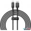 Кабель Baseus Unbreakable Series Fast Charging Data Cable 100W USB Type-A - USB Type-C (2 м, черный) в Минске фото 4