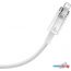 Кабель Baseus Explorer Series Fast Charging Cable with Smart Temperature Control 20W USB Type-C - Lightning (2 м, белый) в Гомеле фото 2