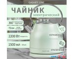 Электрический чайник Galaxy Line GL0333 (зеленый)