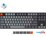 Клавиатура Keychron K8 White LED K8-G2 (Gateron G Pro Blue, нет кириллицы)