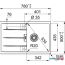 Кухонная мойка Franke Centro CNG 611/211-78 Fragranite 114.0639.683 (белый) в Витебске фото 1