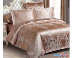 Постельное белье Alleri Сатин Jacquard Premium 2сп с европростыней СЖ-084