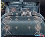 Постельное белье Alleri Сатин Jacquard Premium евро max СЖ-083