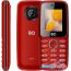 Кнопочный телефон BQ-Mobile BQ-1800L One (красный) в Гродно фото 1