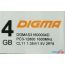 Оперативная память Digma 4ГБ DDR3 SODIMM 1600 МГц DGMAS31600004D в Витебске фото 3