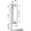 Стальной панельный радиатор Royal Thermo Ventil Compact VC22-500-1200 (Bianco Traffico) в Гомеле фото 1