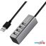 USB-хаб  Hoco HB1 (серый) в Гродно фото 2