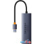 USB-хаб  Baseus Flite Series 4-Port USB-A Hub B0005280A813-01 в Могилёве фото 4