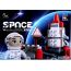 Конструктор Kids Home Toys Space 1120 Большие Блоки. Космос в Гомеле фото 1