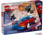 Конструктор LEGO Marvel Super Heroes 76279 Гоночная машина Человека-паука и Зеленый гоблин Веном