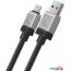 Кабель Baseus CoolPlay Series USB Type-A - USB Type-C 662802353A (2 м, черный) в Бресте фото 3