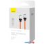 Кабель Baseus CoolPlay Series USB Type-C - Lightning (2 м, оранжевый) в Гомеле фото 4