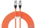 Кабель Baseus CoolPlay Series USB Type-C - USB Type-C (2 м, оранжевый)