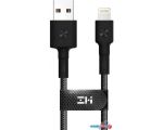 Кабель ZMI AL805 USB Type-A - Lightning (1 м, черный)