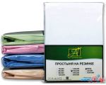 Постельное белье Альвитек Поплин однотонный на резинке 90x200x25 ПР-ПО-Р-090-БЕЛ (белый)