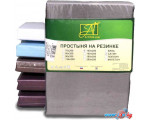 Постельное белье Альвитек Сатин однотонный на резинке 160x200x25 ПР-СО-Р-160-ТСЕР (темно-серый)