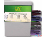 Постельное белье Альвитек Сатин однотонный на резинке 180x200x25 ПР-СО-Р-180(180)-СТАЛЬ (стальной)