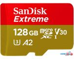 Карта памяти SanDisk Extreme microSDXC SDSQXA1-128G-GN6MN 128GB