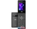 Кнопочный телефон BQ BQ-2411 Shell (черный)