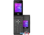 Кнопочный телефон BQ BQ-2412 Shell Duo (черный)