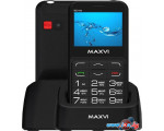 Кнопочный телефон Maxvi B231ds (черный)