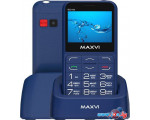 Кнопочный телефон Maxvi B231ds (синий)