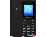 Кнопочный телефон Maxvi C40 (черный)