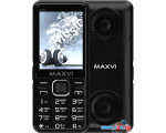 Кнопочный телефон Maxvi P110 (черный)