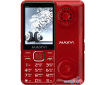 Кнопочный телефон Maxvi P110 (красный)