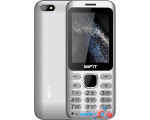 Кнопочный телефон Wifit Wiphone F2 (серебристый)