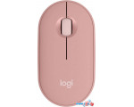 Мышь Logitech Pebble Mouse 2 M350s (розовый)