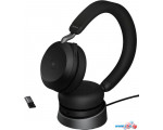 Офисная гарнитура Jabra Evolve2 75 MS Stereo USB-A Desk (черный)