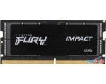 Оперативная память Kingston FURY Impact 16ГБ DDR5 SODIMM 6400 МГц KF564S38IB-16