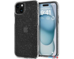 Чехол для телефона Spigen Liquid Crystal Glitter для iPhone 15 ACS06788 (затемненный/прозрачный)