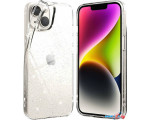 Чехол для телефона Ringke Air iPhone 14 Plus Glitter Clear в рассрочку