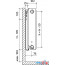 Стальной панельный радиатор Royal Thermo Ventil Compact VC22-500-1400 (Bianco Traffico) в Гомеле фото 1