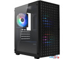 Корпус XASTRA A306M 3FRGB (черный)