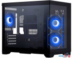Корпус 1stPlayer Megaview MV6-TP ARGB (черный)
