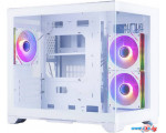 Корпус 1stPlayer Megaview MV6-TP ARGB (белый)