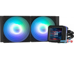 Система жидкостного охлаждения для процессора Zalman Alpha2 DS A24 (черный)
