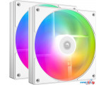 Комплект вентиляторов для корпуса ID-Cooling AS-140-ARGB-W Duet